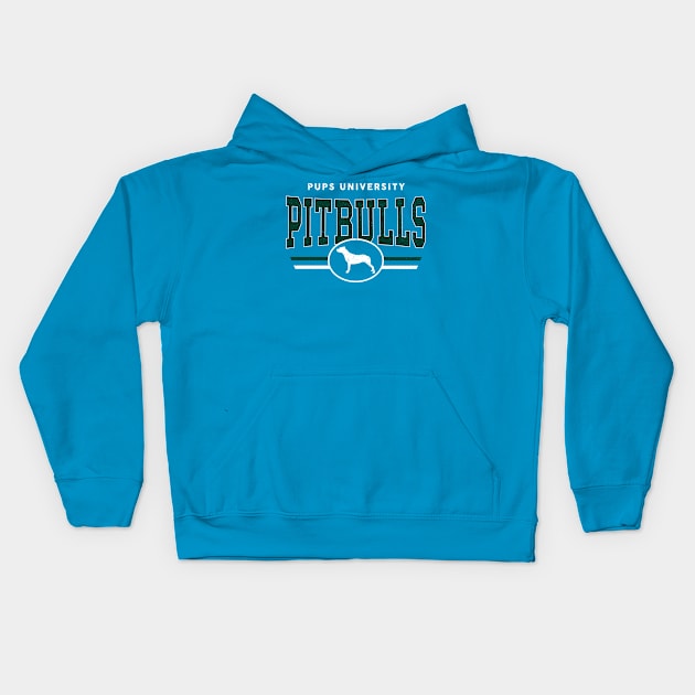 Pitbulls - Pups U Kids Hoodie by InspiredQuotes